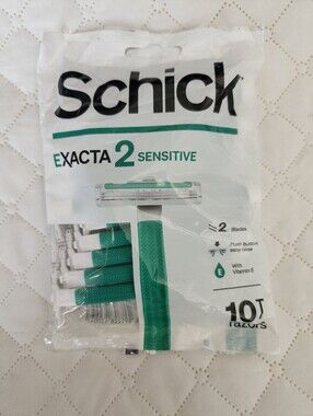 Schick Exacta 2 Sensitive Disposable Razors - Green